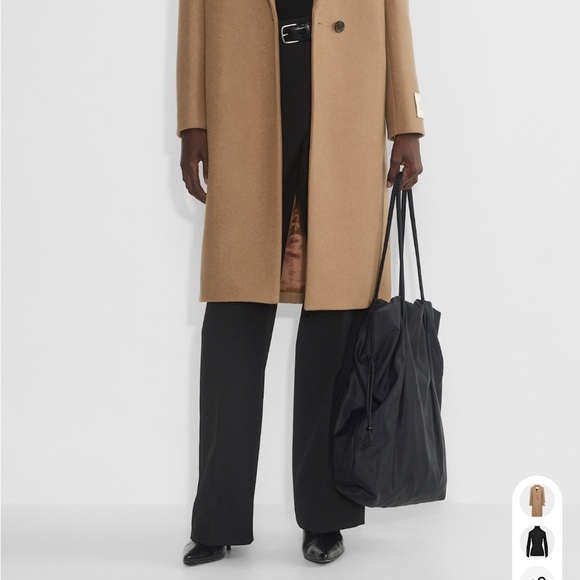 Babaton Heather Gray Coat - Picture 3 of 3